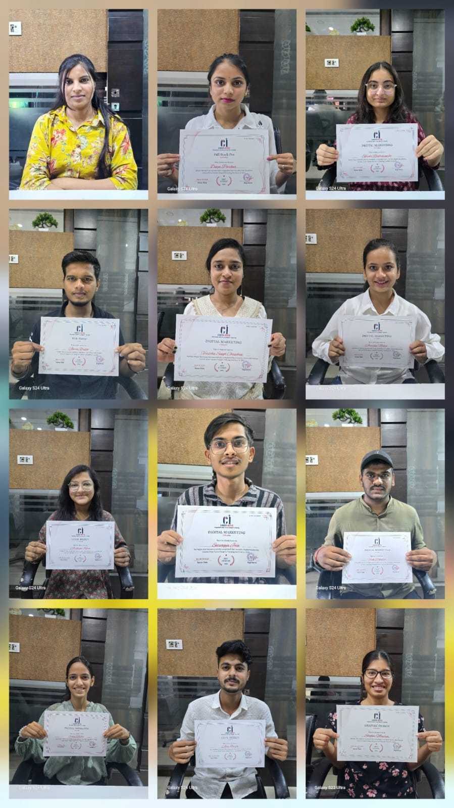 IT training certificate career inspire indore